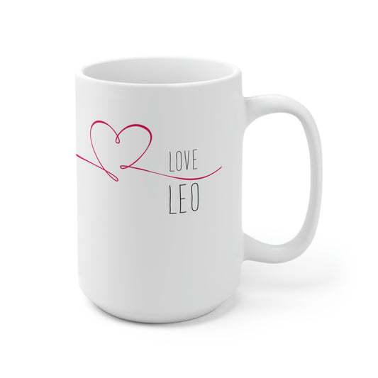 ZODIAC LOVE MUG | LEO - Lea + Alexandra